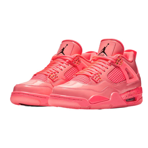 Air Jordan 4 NRG "Hot Punch" AJ4 series pink patent leather