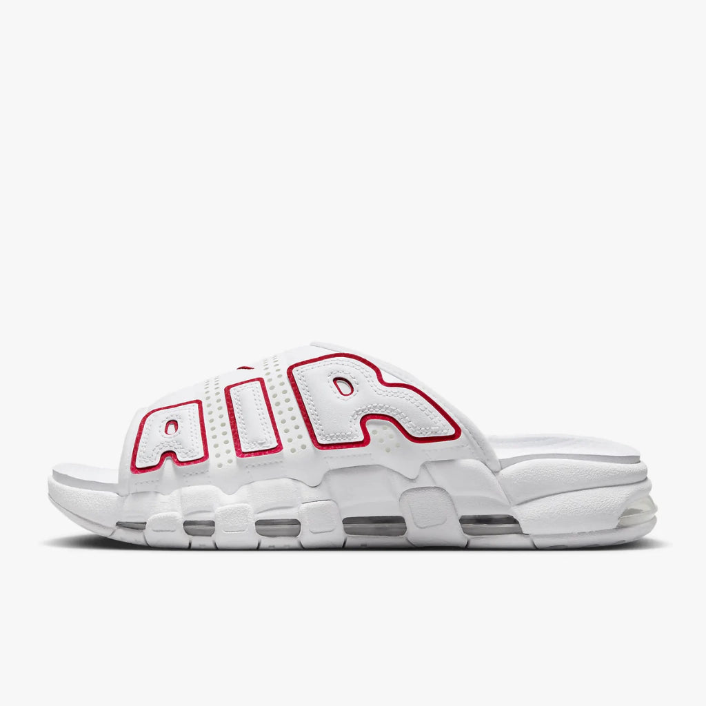 Nike Air More Uptempo Slide 'White University Red'