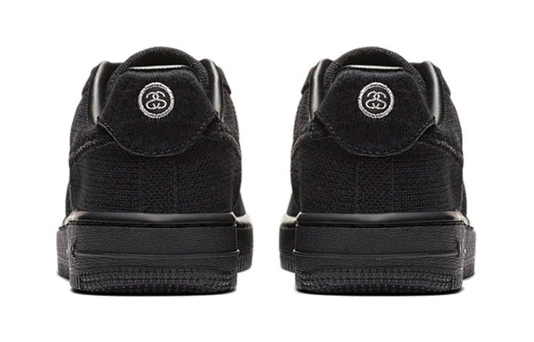 Stussy x Nike Air Force 1 Low “Black”