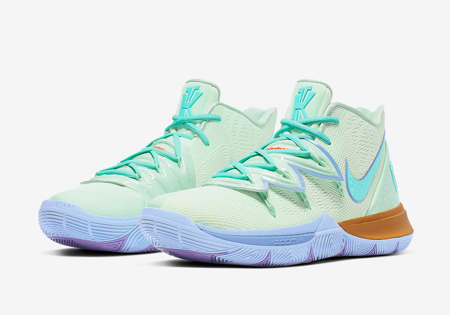 Nike Kyrie 5 Spongebob x octopus jade blue copper