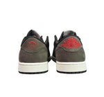 Nike Air Jordan Travis Scott x low AJ 1 OG barb clássico marrom low