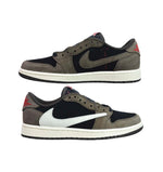 Nike Air Jordan Travis Scott x low AJ 1 OG barb clássico marrom low