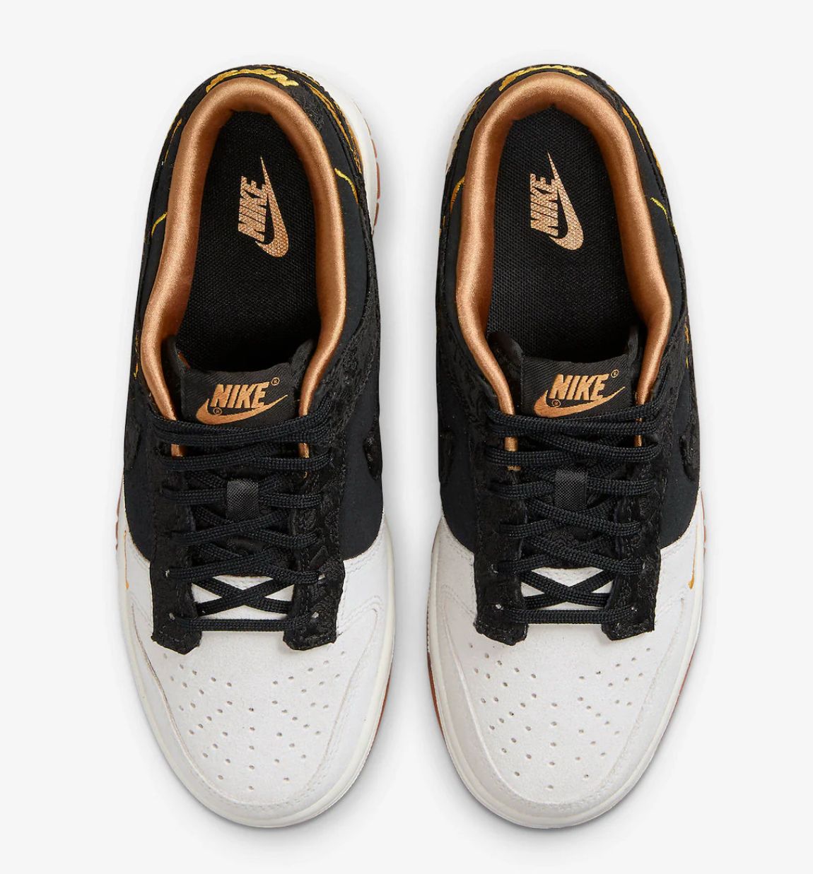 Nike DUNK LOW CNY Black and Yellow Tiger Low