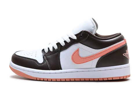 Air Jordan 1 Low 'Brown/White/Pink'