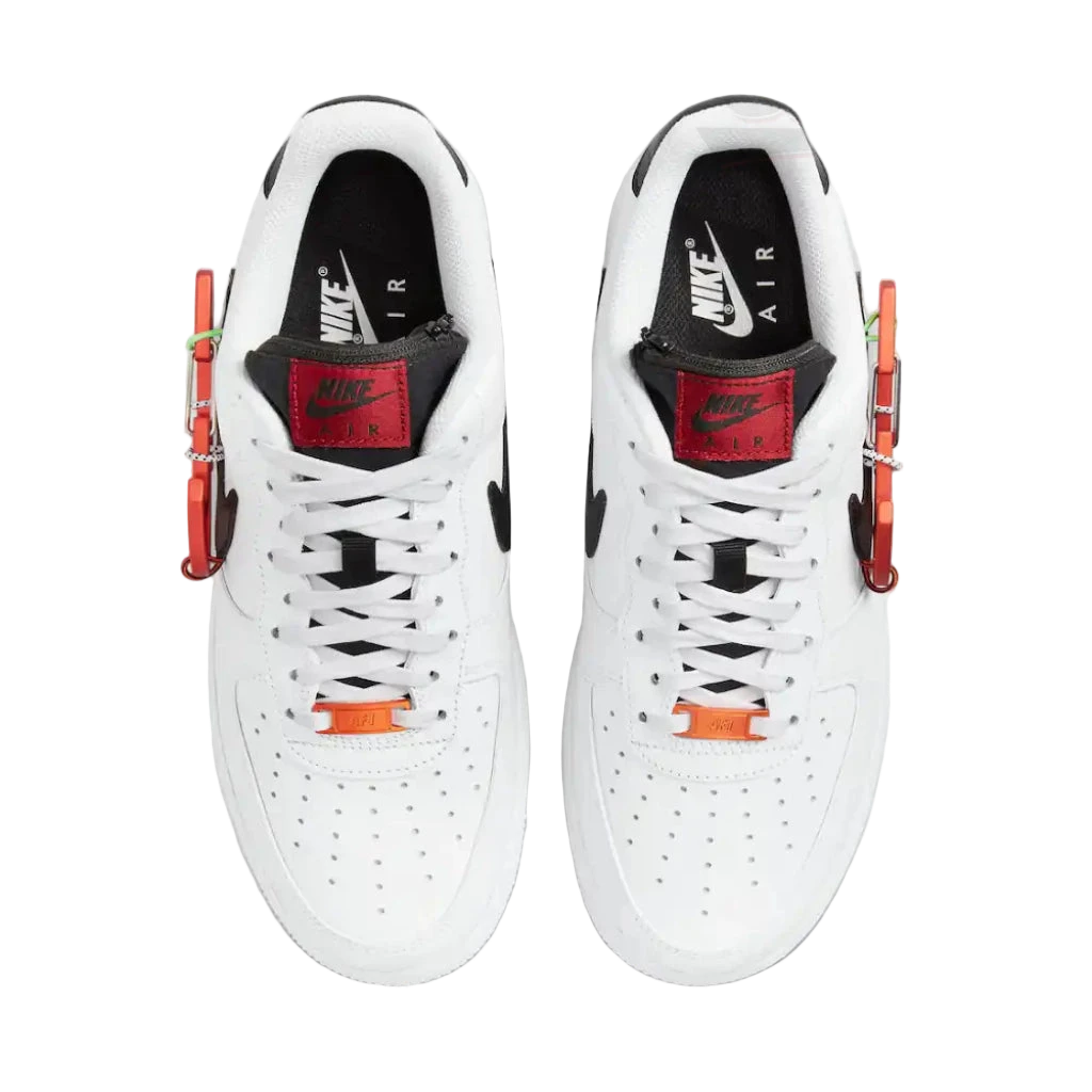 Air Force 1 ’07 Premium ‘Carabiner White Habanero Red’