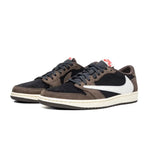 Nike Air Jordan Travis Scott x low AJ 1 OG barb clássico marrom low