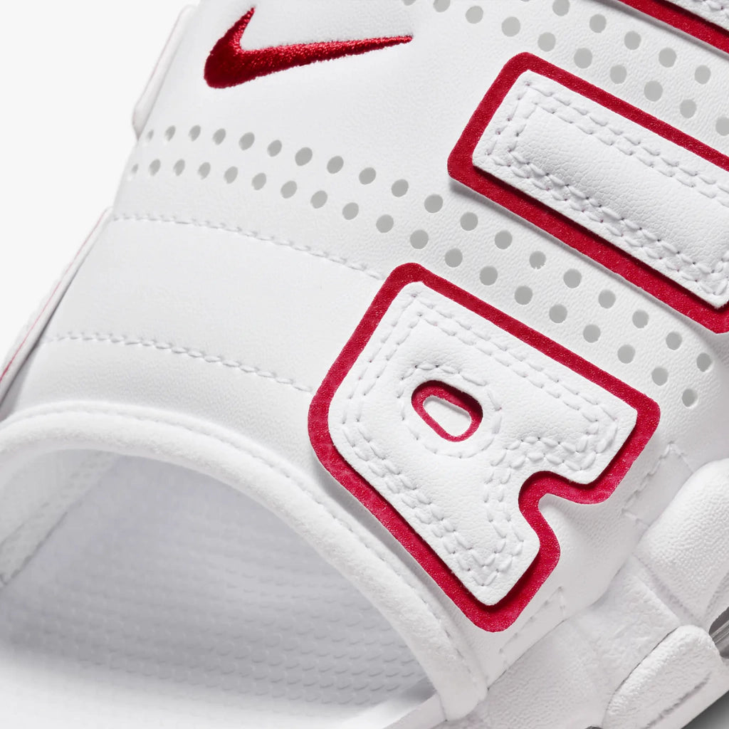 Nike Air More Uptempo Slide 'White University Red'