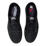 Travis Scott x Air Jordan 1 Low OG Black and White Line Barbell Low Top