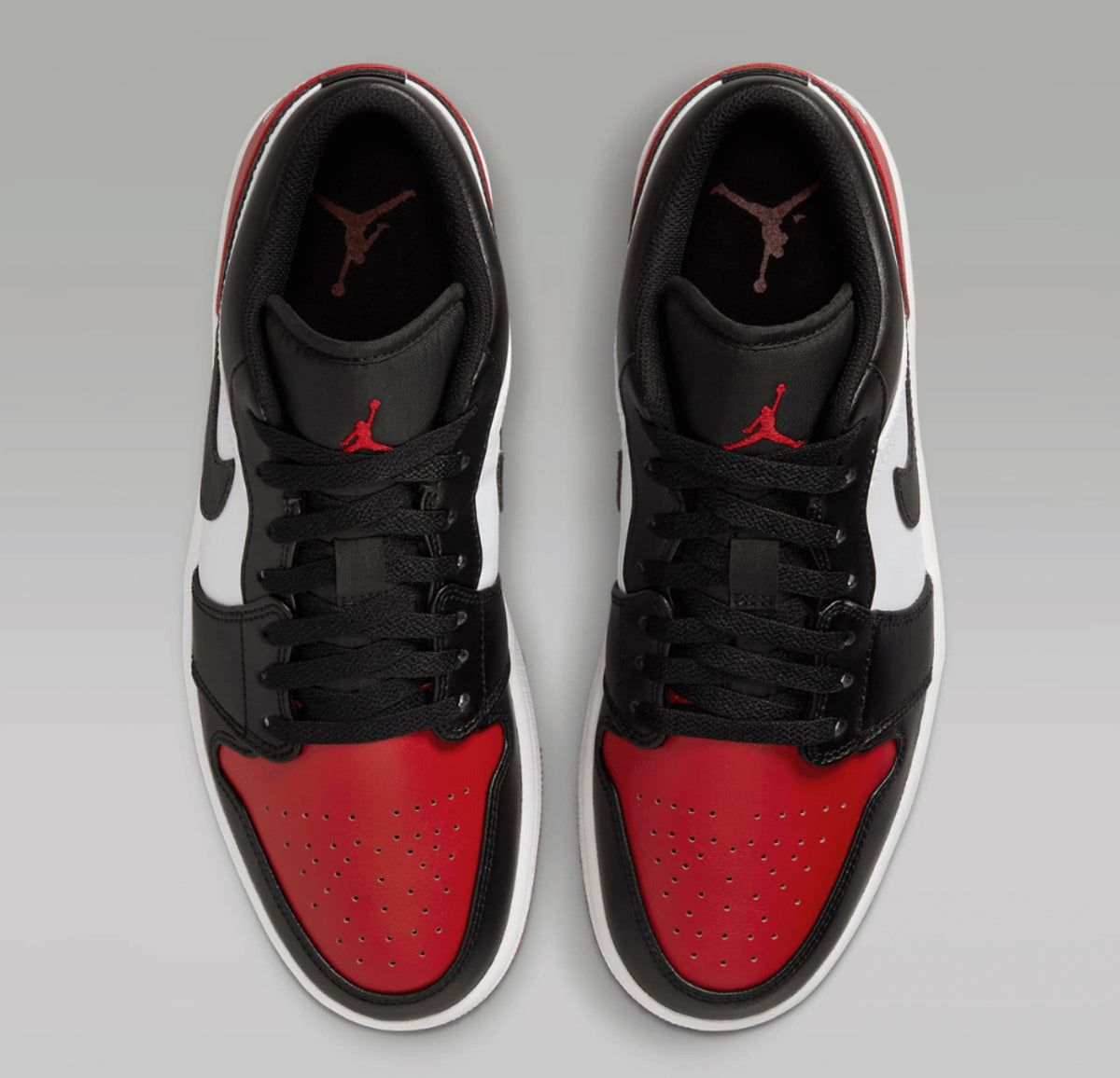 Air Jordan 1 Low Bred Toe 2.0