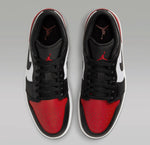 Air Jordan 1 Low Bred Toe 2.0