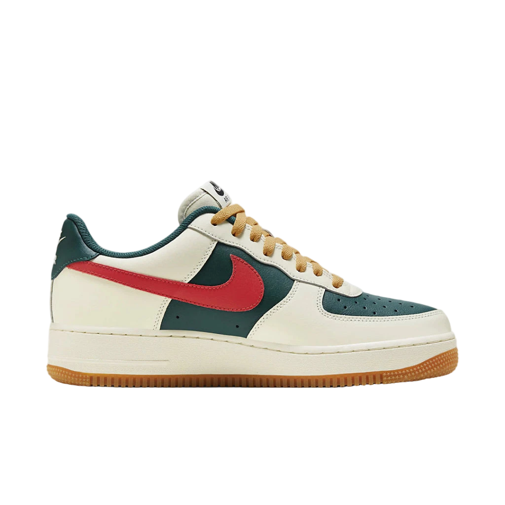 Air Force 1 Low Sail Green Red