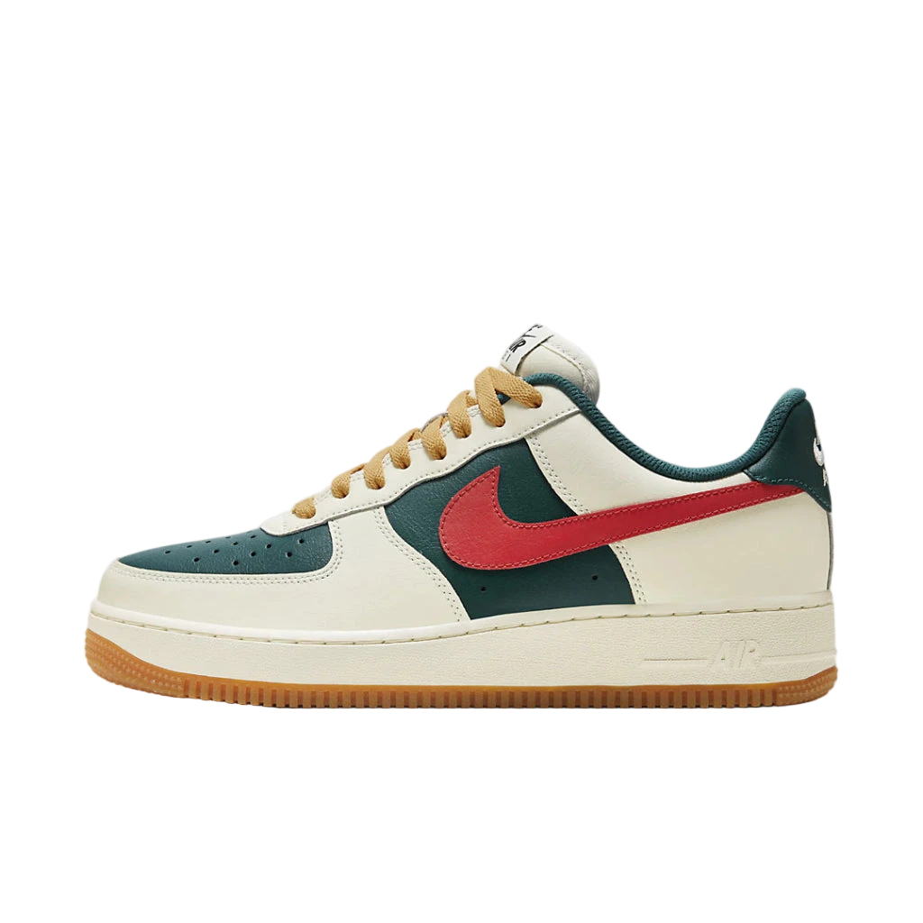 Air Force 1 Low Sail Green Red