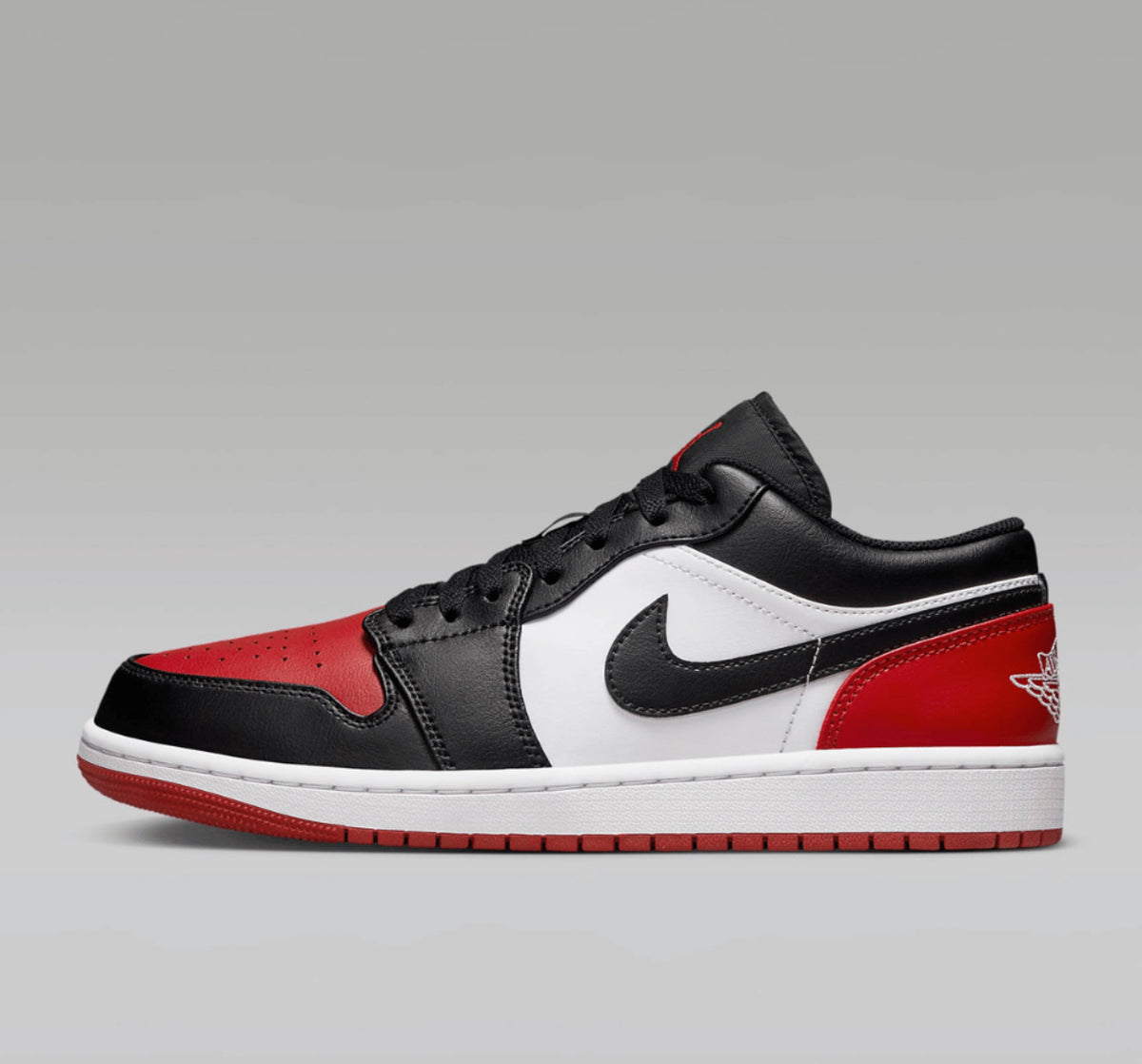 Air Jordan 1 Low Bred Toe 2.0