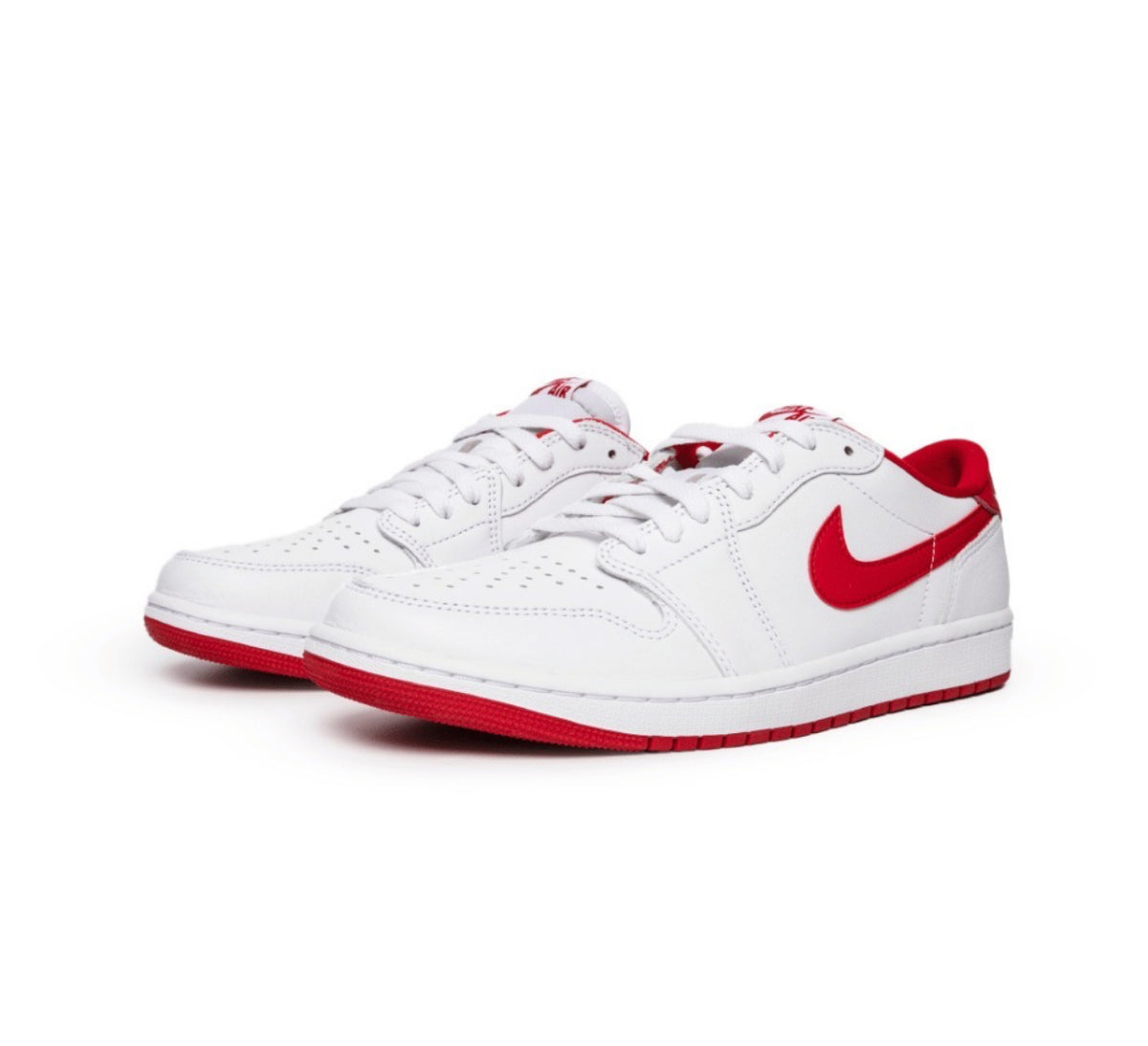 Air Jordan 1 Low White Red