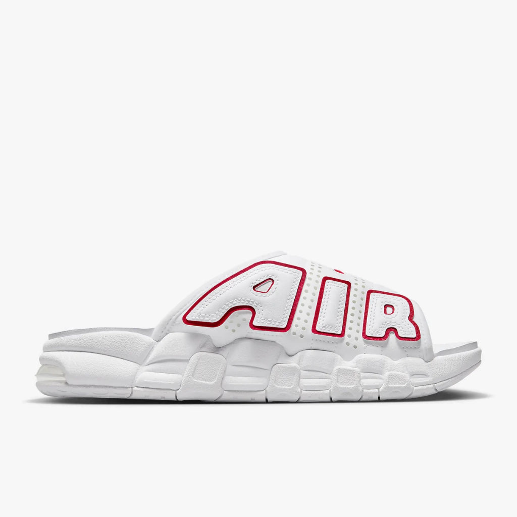 Nike Air More Uptempo Slide 'White University Red'