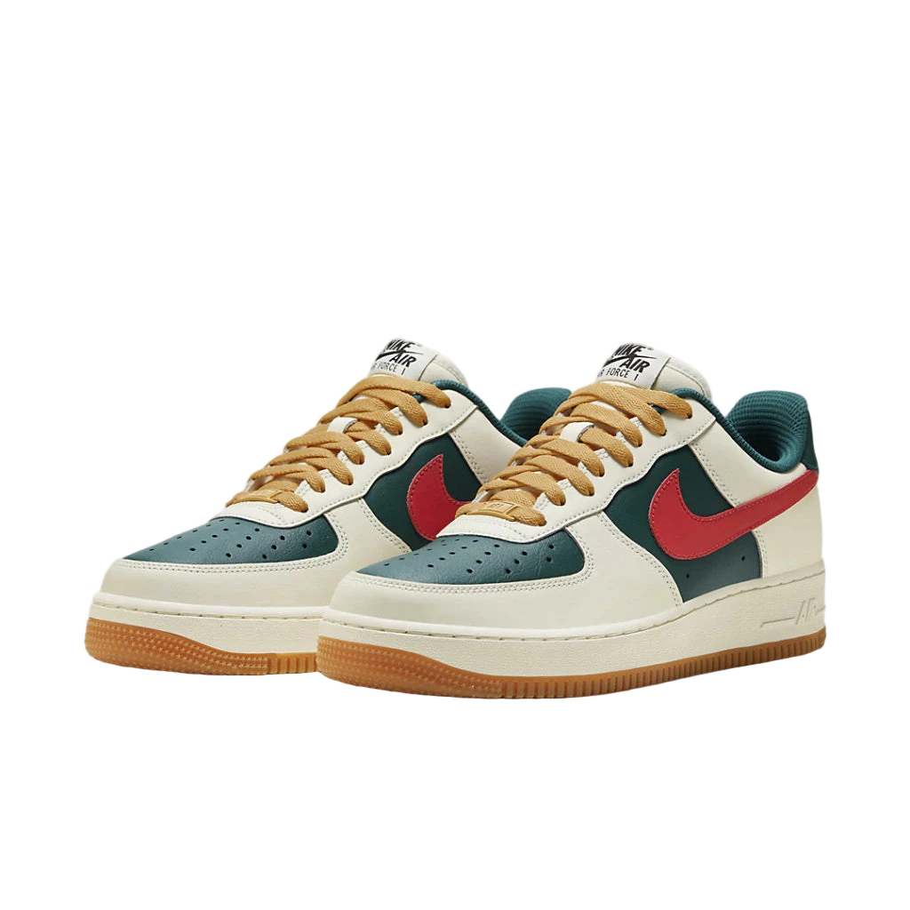 Air Force 1 Low Sail Green Red