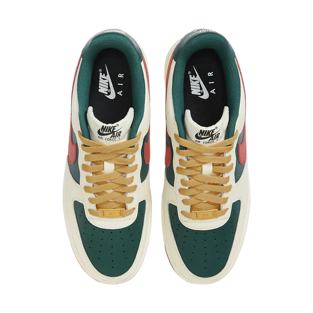 Air Force 1 Low Sail Green Red