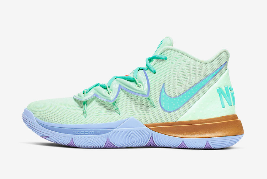 Nike Kyrie 5 Spongebob x octopus jade blue copper
