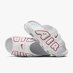Nike Air More Uptempo Slide 'White University Red'